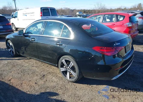 2025 Mercedes-Benz C 300 z USA, uszkodzony, nr VIN W1KAF4HB5SR253285